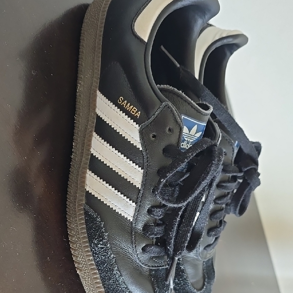 Classic Black and White Sneakers